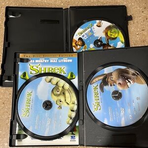 Shrek and Shrek 2 DVD